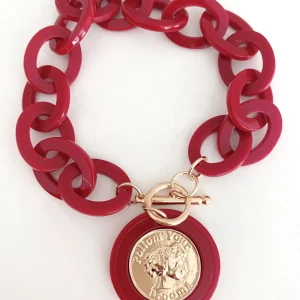 ohrangerie Limited Edition | Rosa Stücke<Armband, bordeaux