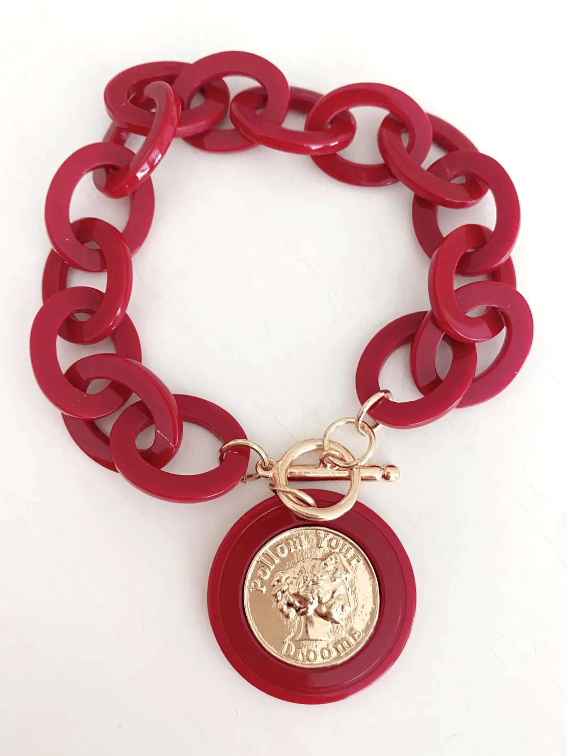 ohrangerie Limited Edition | Rosa Stücke<Armband, bordeaux