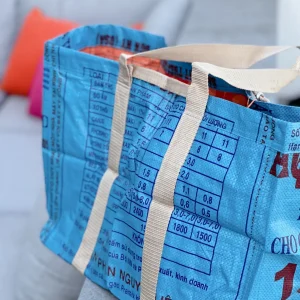 ohrangerie Blaue Stücke | Accessoires<(Bade-)-tasche XXL, blau