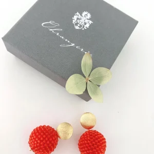 ohrangerie Orange Stücke | Hochzeitsohrringe<Beerenkugeln, aperol