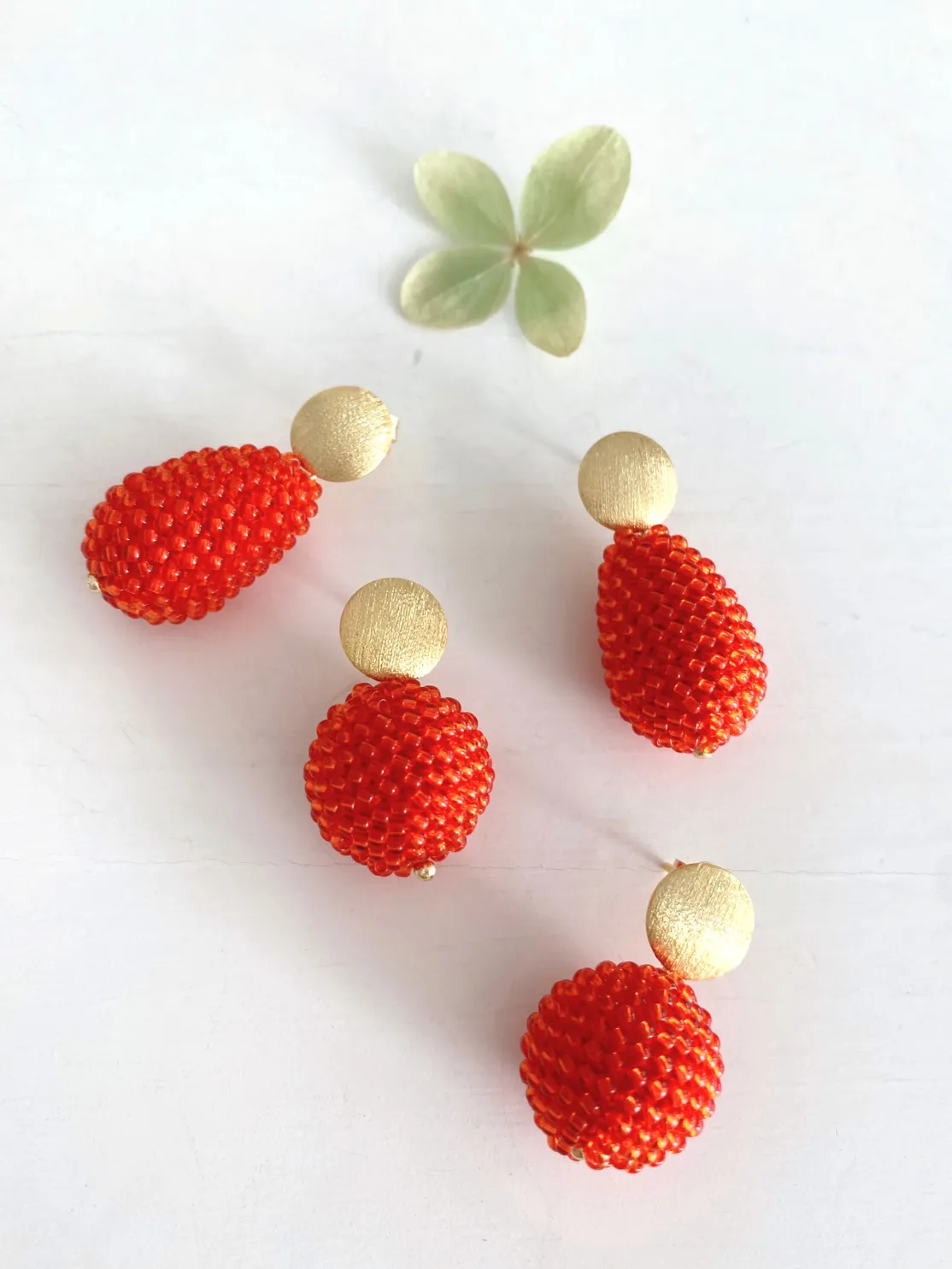 ohrangerie Orange Stücke | Hochzeitsohrringe<Beerenkugeln, aperol