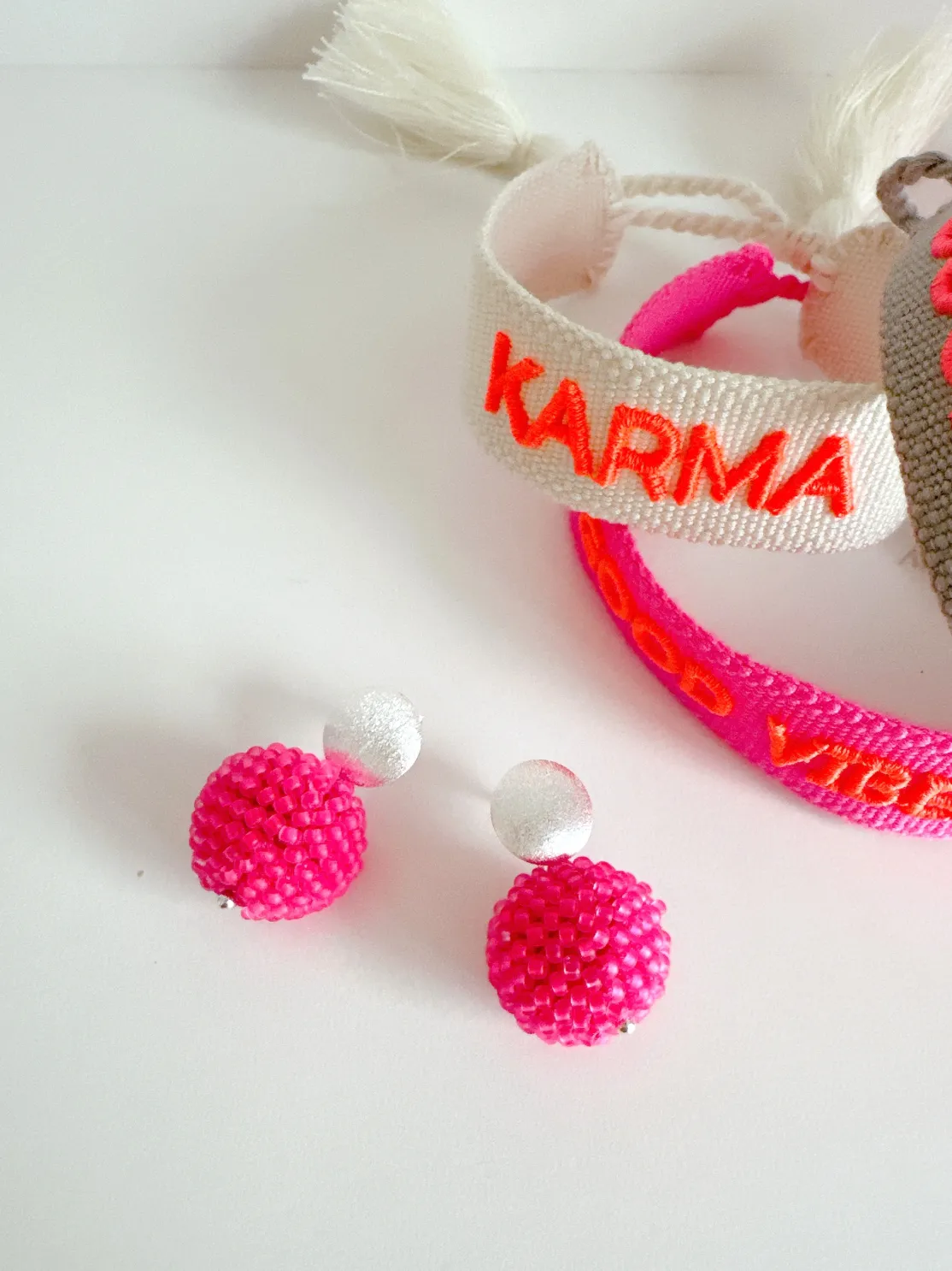 ohrangerie Pinke Stücke | Beeren<Beerenkugeln, neonpink