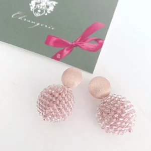 ohrangerie Hochzeitsohrringe | Beeren<Beerenkugeln, rosè