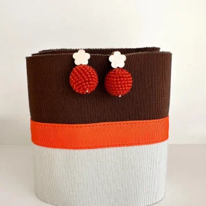 ohrangerie Orange Stücke | Beeren<Beerenkugeln, rostorange
