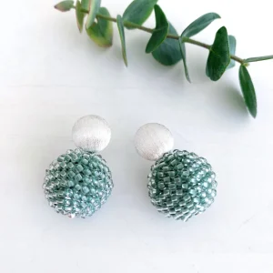 ohrangerie Grüne Stücke | Hochzeitsohrringe<Beerenkugeln, salbei