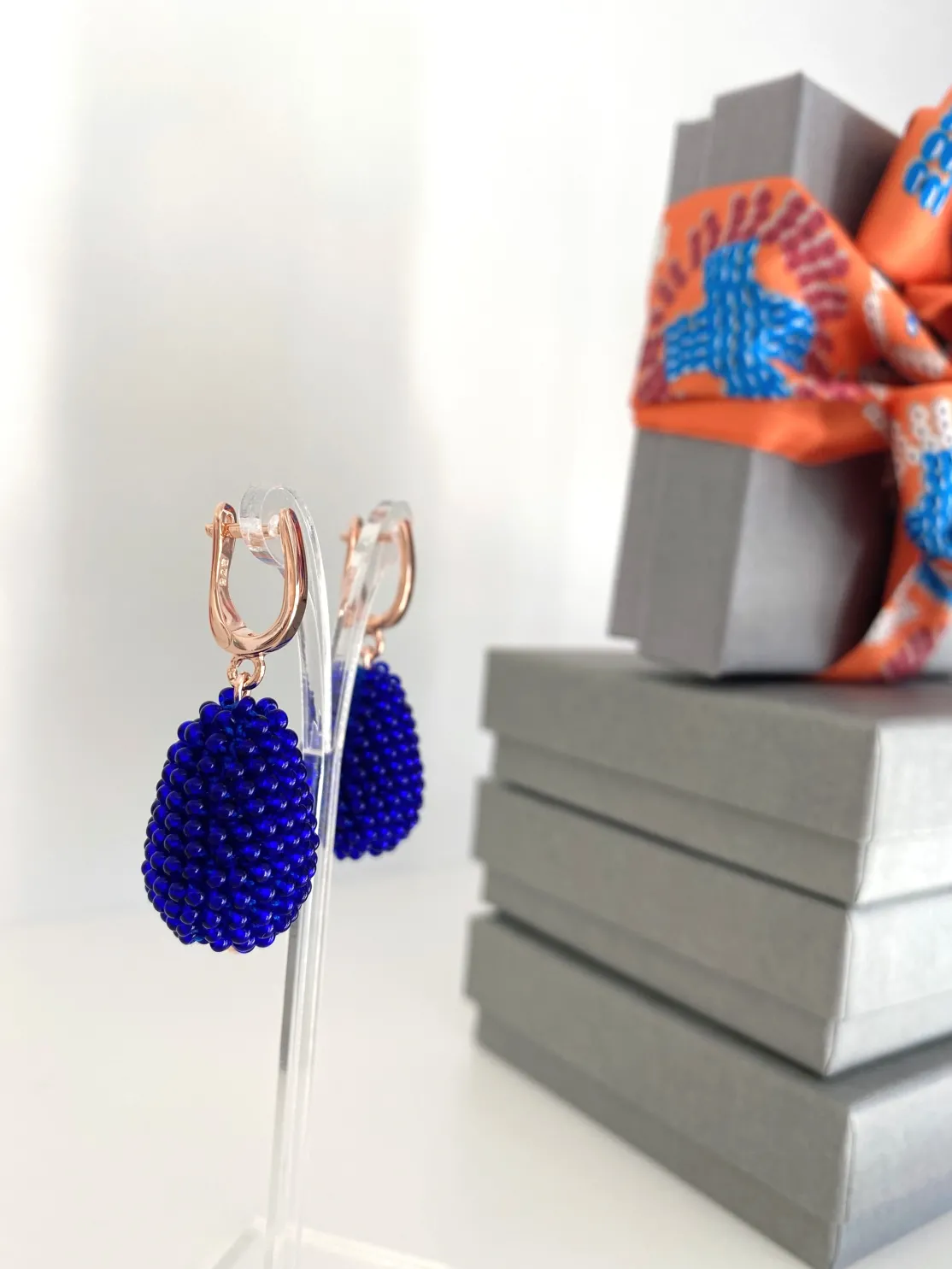 ohrangerie Blaue Stücke | Beeren<Beerentropfen, blitzblau