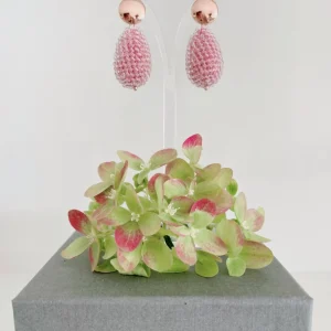 ohrangerie Hochzeitsohrringe | Beeren<Beerentropfen, zartrosa