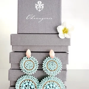 ohrangerie Limited Edition | Türkise Stücke<Dahlie, mint