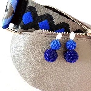 ohrangerie Blaue Stücke | Beeren<Edles Beeren - Duo, blitzblau - himmelblau