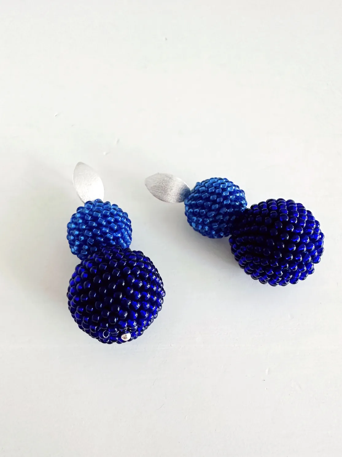 ohrangerie Blaue Stücke | Beeren<Edles Beeren - Duo, blitzblau - himmelblau