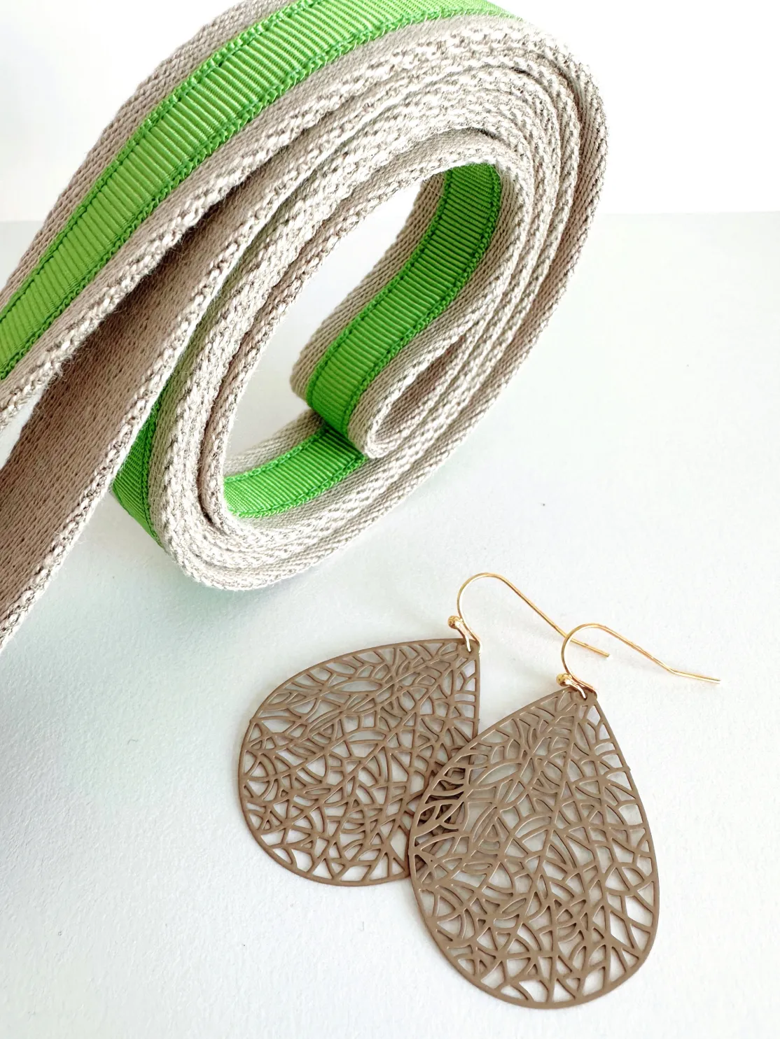 ohrangerie Online Exclusive | Grüne Stücke<Exklusives Set "Happy Spring", lindgrün/beige