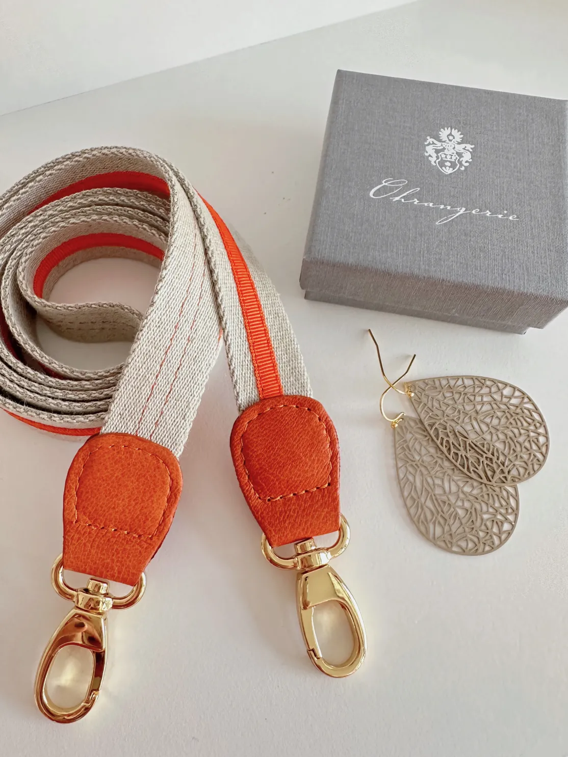 ohrangerie Online Exclusive | Orange Stücke<Exklusives Set "Happy Spring", orange/beige