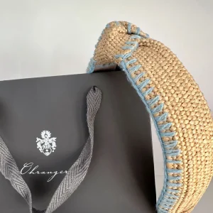 ohrangerie Limited Edition | Erdige Stücke<Haarreifen, beige/hellblau
