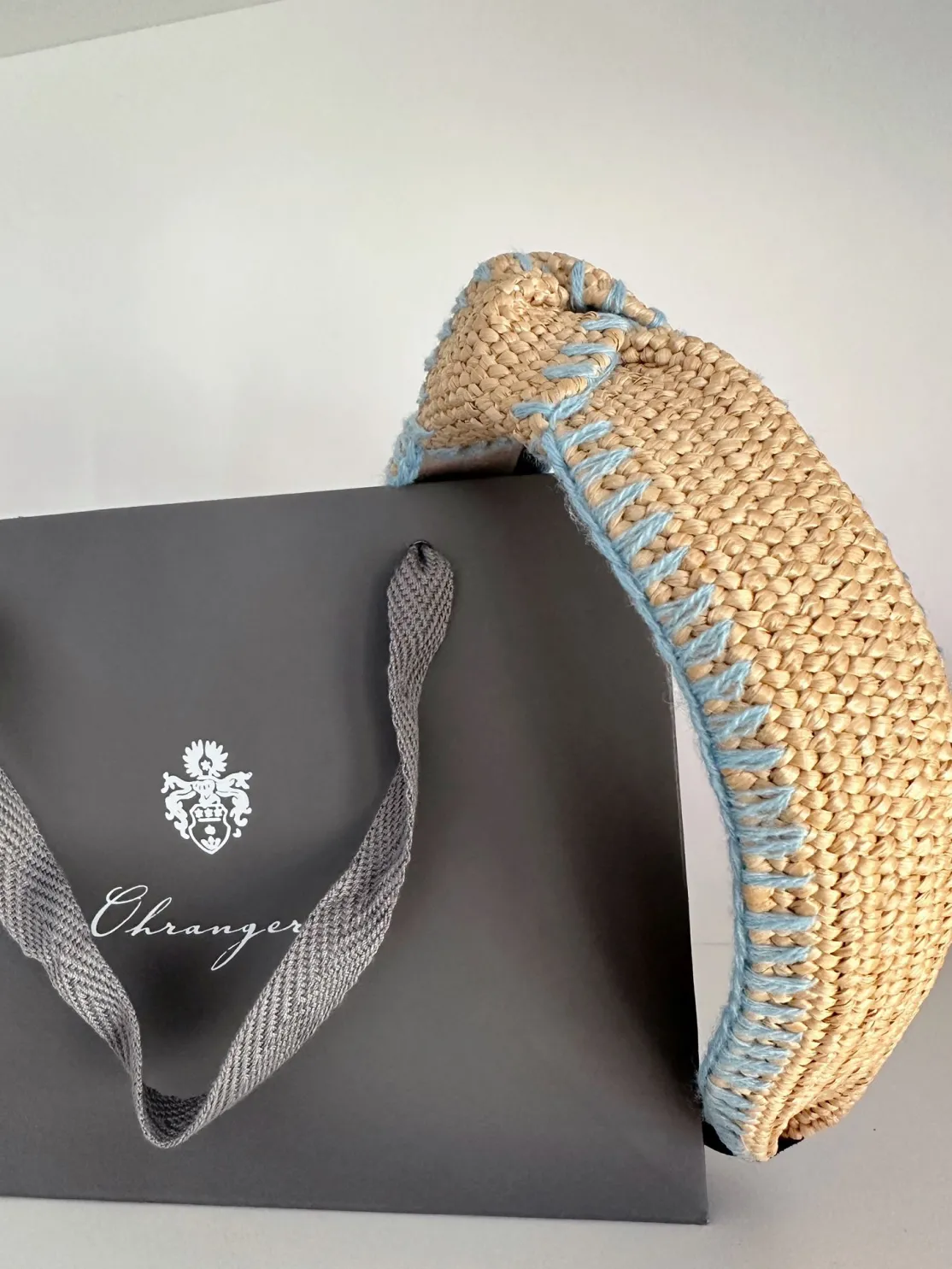 ohrangerie Limited Edition | Erdige Stücke<Haarreifen, beige/hellblau