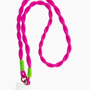 ohrangerie Limited Edition | Pinke Stücke<Handykette, neonpink, lang