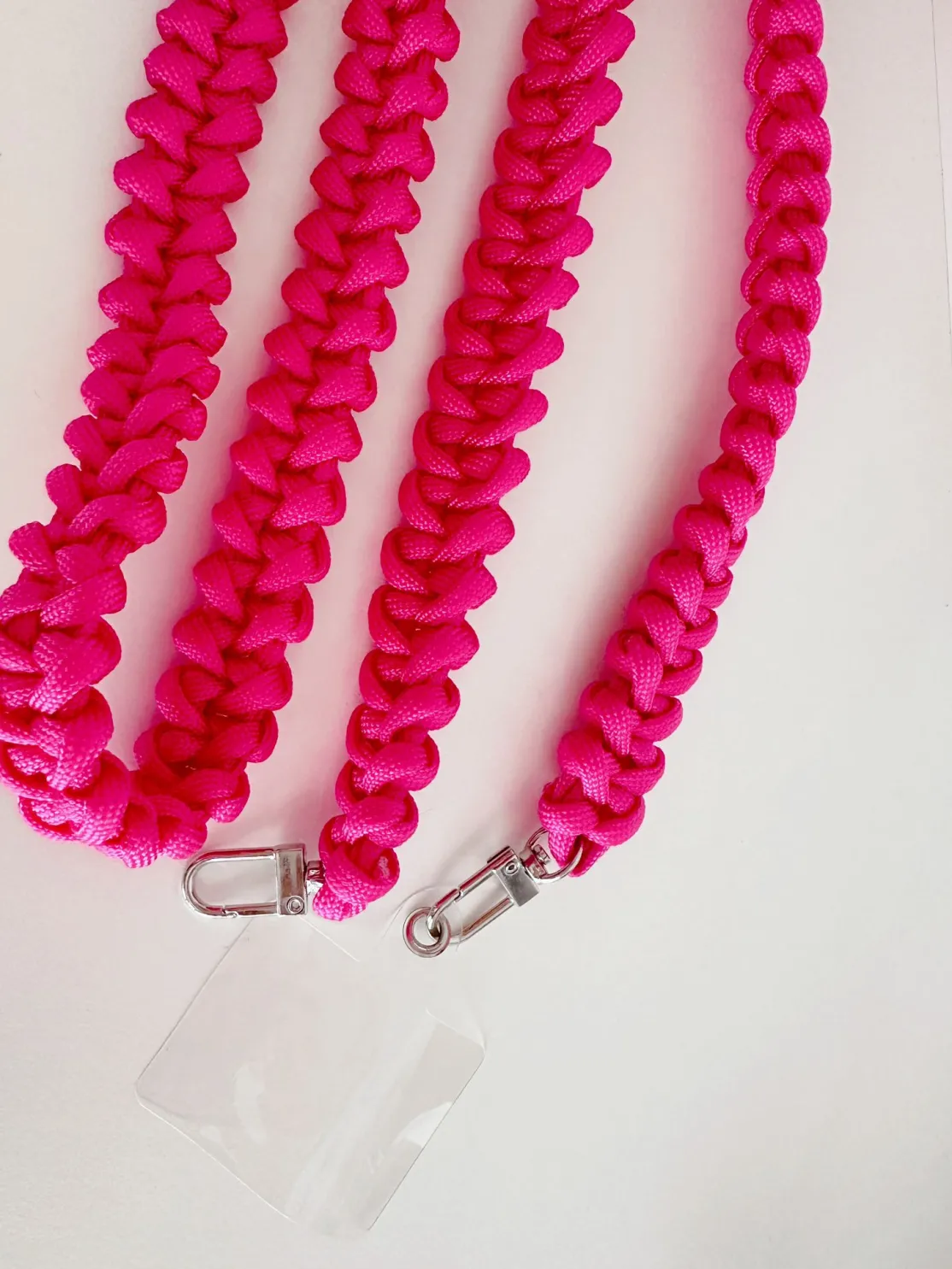 ohrangerie Limited Edition | Pinke Stücke<Handykette, neonpink, lang