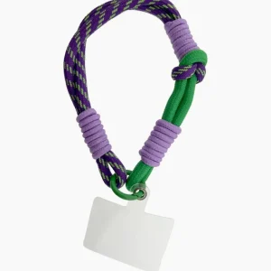 ohrangerie Limited Edition | Lila Stücke<Handykette, violett/grün, kurz