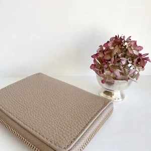 ohrangerie Erdige Stücke | Accessoires<Leder - Geldbörse, beige