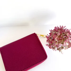 ohrangerie Lila Stücke | Accessoires<Leder - Geldbörse, traube