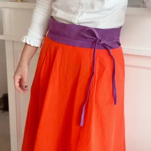 ohrangerie Limited Edition | Lila Stücke<Lederschärpe, violett