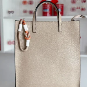 ohrangerie Erdige Stücke | Accessoires<Ledershopper, sand