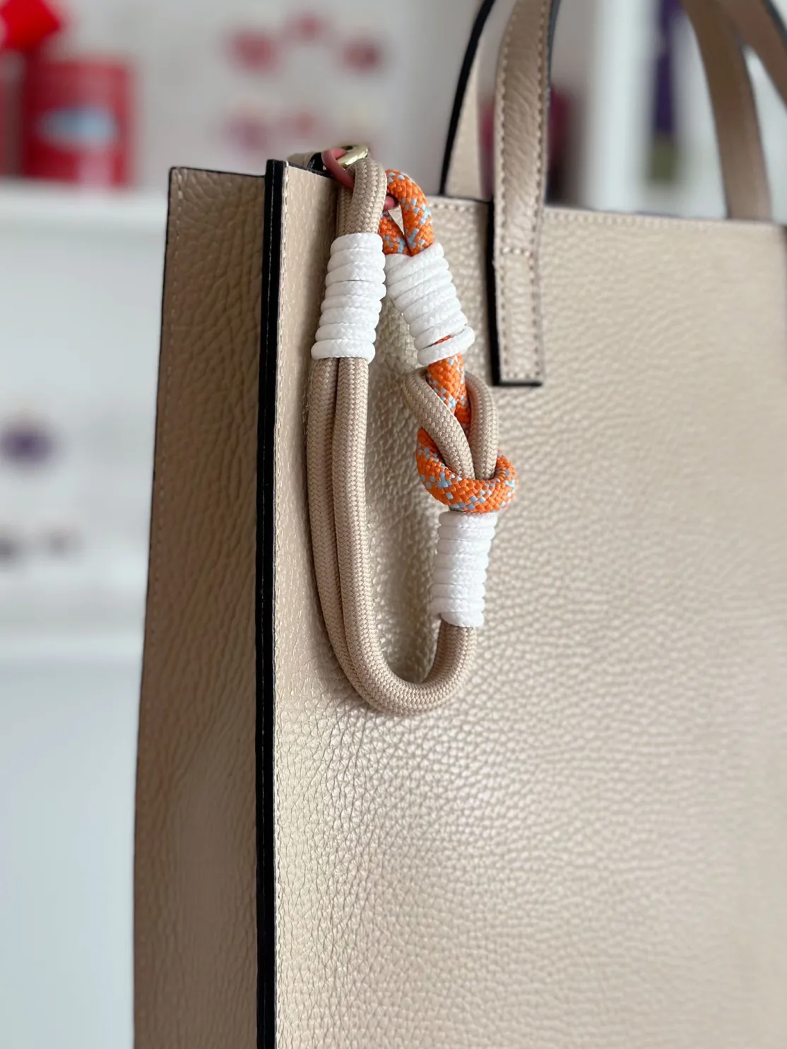 ohrangerie Erdige Stücke | Accessoires<Ledershopper, sand
