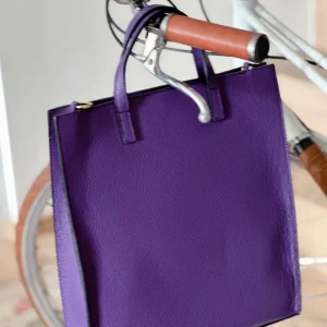 ohrangerie Lila Stücke | Accessoires<Ledershopper, violett