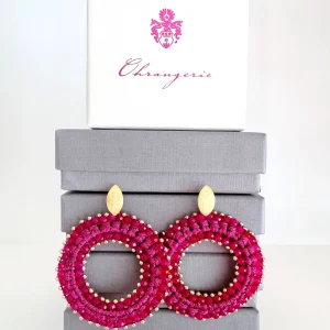ohrangerie Pinke Stücke | Valentinstag<Orientalische Rose, fuchsia