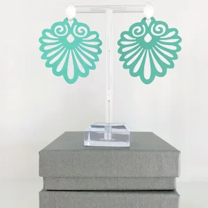 ohrangerie Türkise Stücke | Ohrringe Aus Edelmetall<"Venus" aus Edelmetall, mint