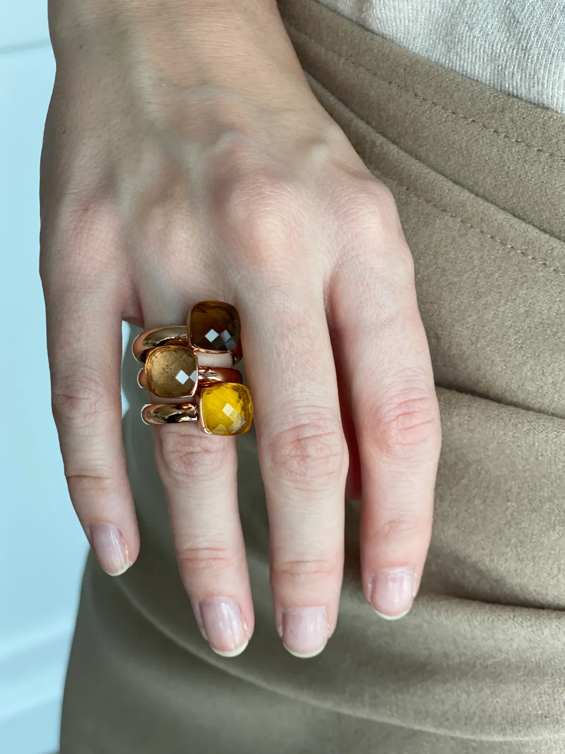 ohrangerie Erdige Stücke | Ringe<Ring, braun