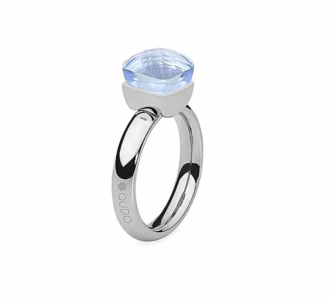 ohrangerie Blaue Stücke | Ringe<Ring, hellblau in silber