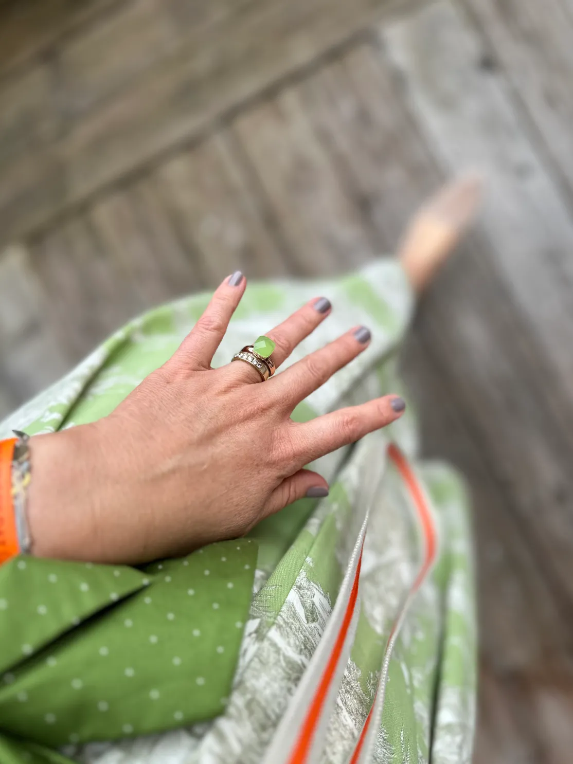 ohrangerie Grüne Stücke | Ringe<Ring, lindgrün