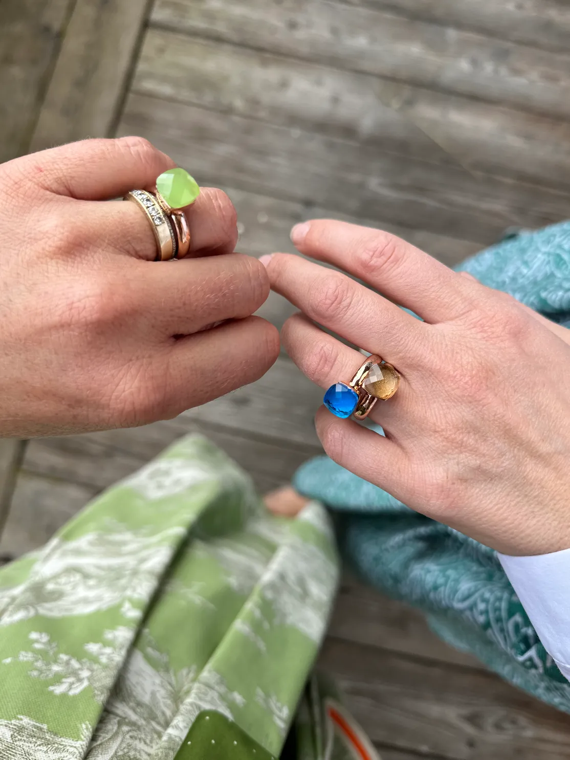 ohrangerie Grüne Stücke | Ringe<Ring, lindgrün