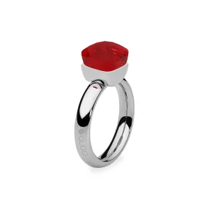 ohrangerie Rosa Stücke | Valentinstag<Ring, rot, silber