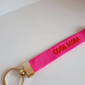 ohrangerie Limited Edition | Orange Stücke<Schlüsselanhänger "Cool Mom", pink/orange
