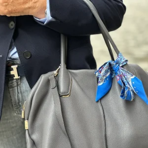 ohrangerie Blaue Stücke | Accessoires<Tuch für´s Handgelenk/Tasche, blau