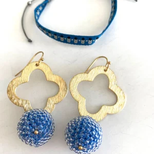 ohrangerie Glückskollektion | Blaue Stücke<XXL Glücksbeeren, jeansblau